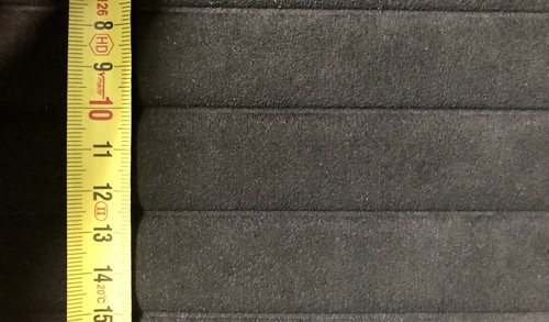 Meterware ORIGINAL Alcantara Stoff tief schwarz Cover gesteppt 142cm breit! - Bild 10 von 11