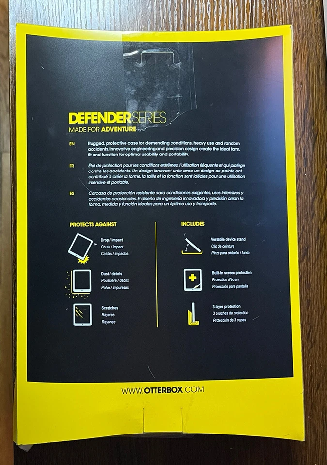 Funda Original Serie OtterBox Defender para Samsung Galaxy Tab 2 10.1 Negra Foto 2 de 2