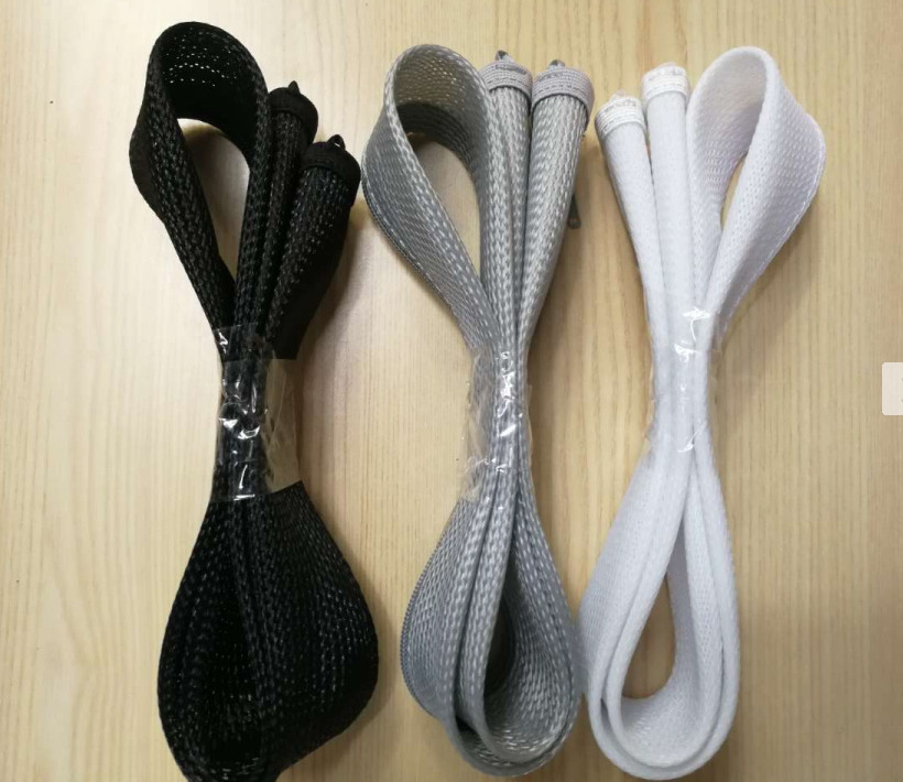 Cable Management Organizer Neoprene Cable Cord Wire Cover Hider Sleeves PC TV