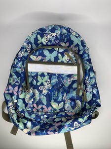 blue butterfly backpack