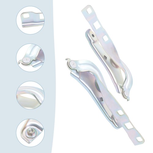 Chevrolet Cruze Hood Hinge Set 2016-2019 Front Hood Hinge Set For 2016-2019 Chevrolet Cruze - GM1236174 & GM1236175 Replacement - Driver & Passenger Side 2017 Chevy Cruze Door - Foto 4