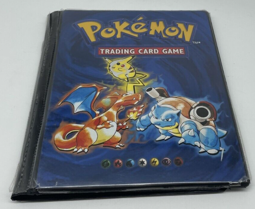 Pokemon 1999 Base Set Trading Card Folder Binder 4 Pocket WOTC - Bad  Condition | eBay