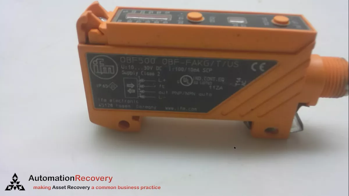 NEW IFM OBF-FAKG/T/US-OBF500 FIBER-OPTIC AMPLIFIER