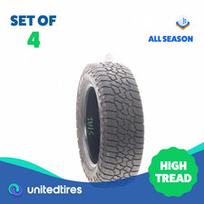 Set Of 4 Used 21565r17 Falken Wildpeak At3w 99t - 10.5-11.532 Set Of 4 Used 21565r17 Falken Wildpeak At3w 99t - 10.5-11.532