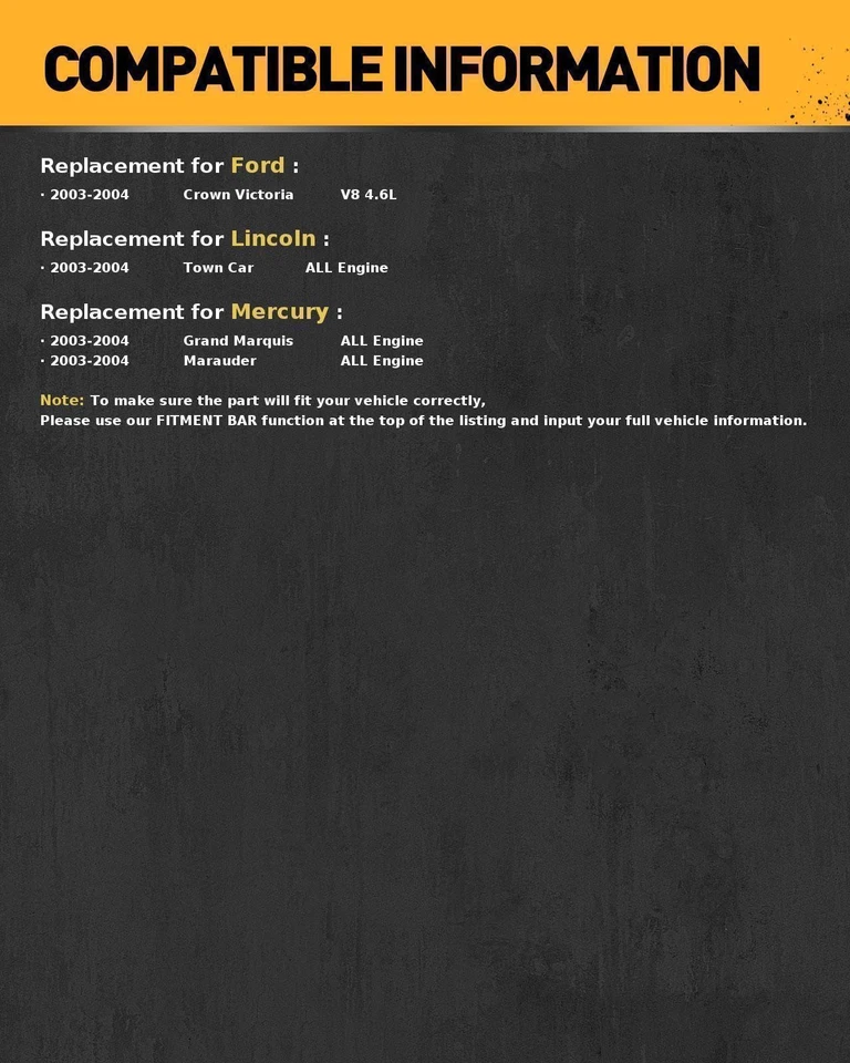 Conjunto de bomba de combustible SP2336H para 2003 2004 Mercury Grand Marquis Lincoln Town Car Foto 2 de 4