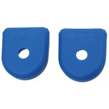 Race Face Crank Boots: For Alloy Cranks 2-Pack Blue