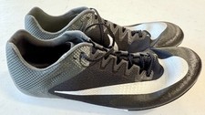 Nike Zoom Rival Sprint Cleats Black Spikes Track Shoes DC8753-001 Men's Size 11