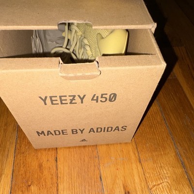 adidas Yeezy 450 Sulfur Yellow Primeknit Low Top Men s Sneakers HP5426 2022