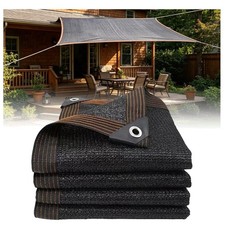Schattiernetz 2x3m, atmungsaktiv, UV-beständig, 80% Schatten, Garten