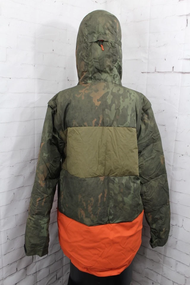 Chaqueta/chaleco de snowboard aislado DC Downhill para hombre mediano militar camuflaje oliva Foto 4 de 4