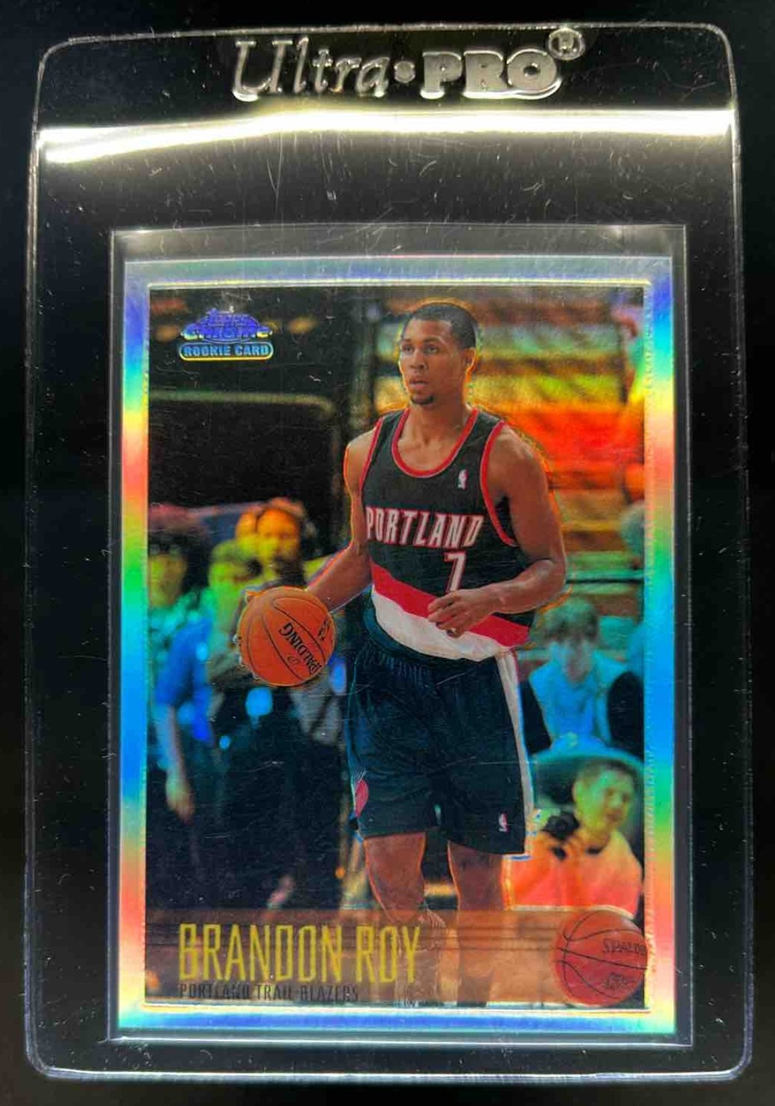 2006-07 Topps Chrome Brandon Roy Refractor Rookie RC #/199 Trail Blazers