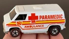 Vintage Hot Wheels Redline 1975 White Paramedic Super Van - TOP SHELF EXAMPLE!