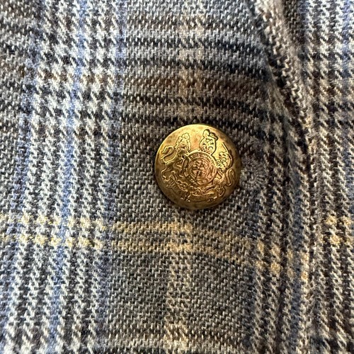J.Crew Schuljungen Blazer Damen 6 grau Fischgrät kariert Zweiknopf Sakko - Bild 5 von 12
