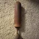 Vintage Wooden Darning Egg Mushroom with Handle Sock Repair Tool — photo 1