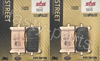 HONDA CB650R Neo Sports Cafe 2019-2026 SBS Sintered Front Brake Pads Set 940HS - image 1 of 2