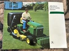 John Deere 210 212 214 216 316 318 420 Garden Tractor For 1983 Brochure PECK25