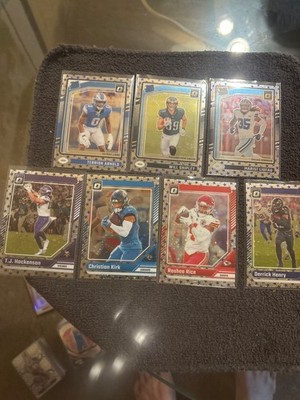 NFL lot of 7..  Optic rated rookies and pros