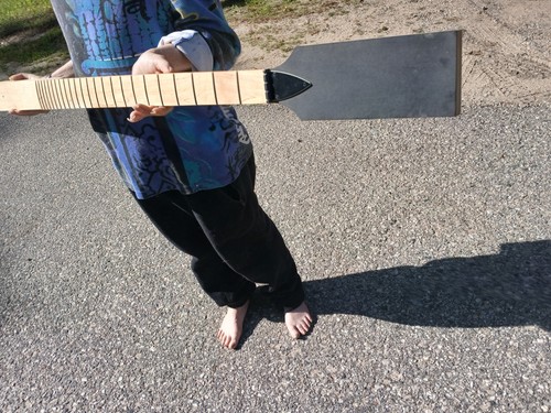 Very Rare CARVIN BASS Neck Through Blank Luthier Project Fender Scale 34 inch