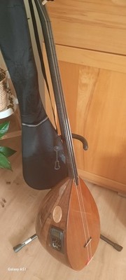 Langhals Saz Baglama  Mit Equalizer Und Tasshe