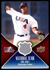 2009 Upper Deck USA National Team Jerseys Christian Colon Jersey #CC