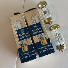 TWO General Electric Precision Lamp Optical Devices 500 W 115-120 V Projection
