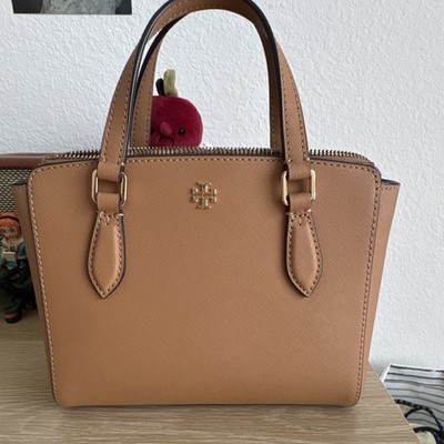 TORY BURCH Women's Emerson Mini Top Zip Tote Satchel Bag | eBay