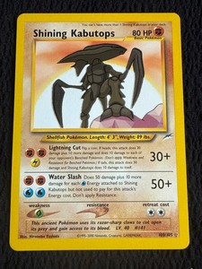 Shining Kabutops 1st Edition | eBay