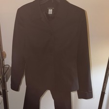 Jones New York Women's Black Pant Suit Size 10 Jacket  Pants Set