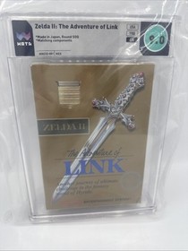 Zelda II The Adventure of Link for NES -Early Variant - CIB Graded WATA 9.0 