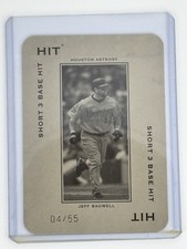 Donruss 2005 Throwback Threads Jeff Bagwell PG-14 Short 3 Base Hit 04/55 Astros