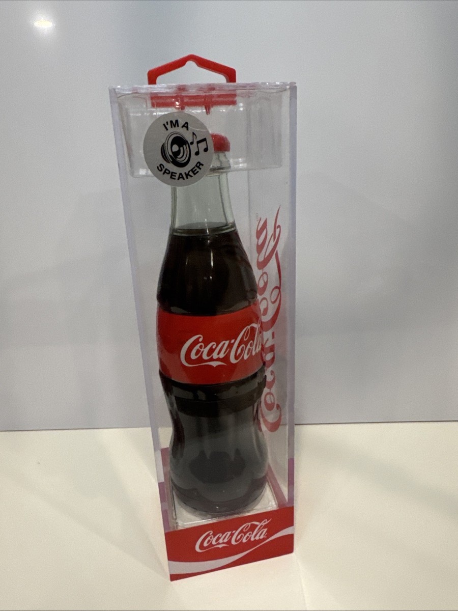 Coca-Cola Classic Bottle Bluetooth Speaker FM Radio HD Sound