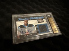 2011 Panini Threads Cam Newton RC Patch Auto /25 BGS 9.5 AUT0 10 🔥 RPA MVP