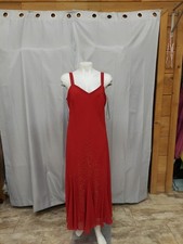 R M Richards Red Size 12 2 pc Beaded Occasion/prom Dress blouse