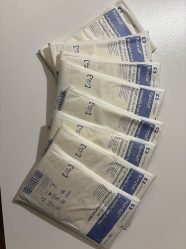 COVIDIEN #55548 Kendall Hydrophilic Foam Dressing 4"X8" Lot of 8. New, no Box