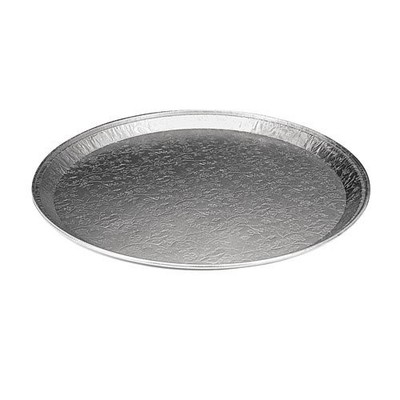 Handi Foil 401380 Aluminum Embossed Tray, Round, 12 In