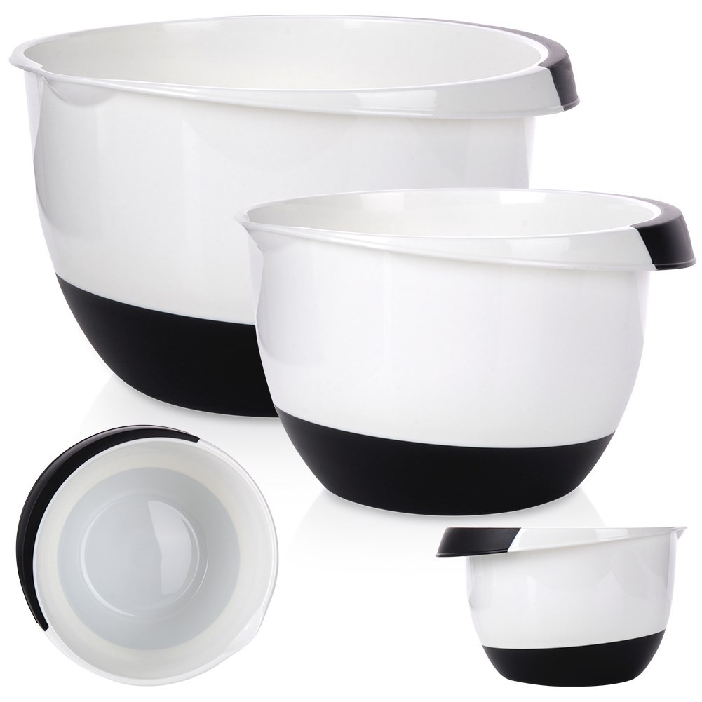 Ensemble de 2 bols mélangeurs de cuisine 3,5 et 2,5 L VILDE 259356