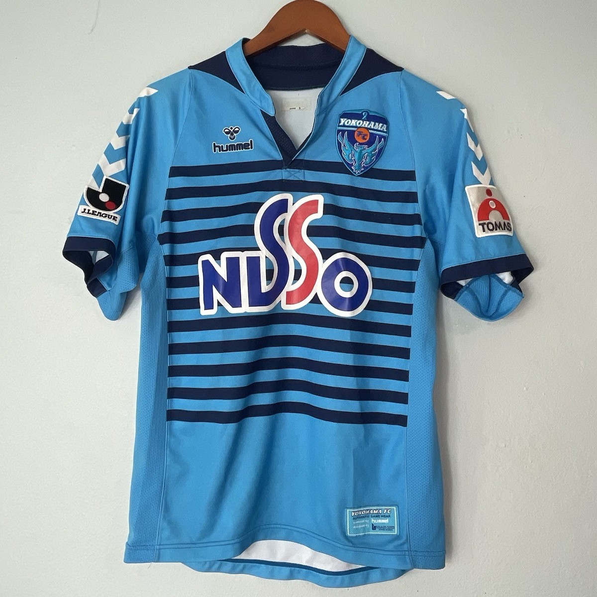ヒュンメル（hummel）横浜FC 2007-2008 ホームユニフォーム 2007 2008 Hummel Yokohama FC Official Jersey Shirt Kit Small J