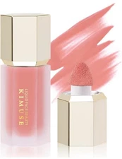 KIMUSE Soft Cream Blush Makeup, Liquid Blush for Cheeks, Weightless, Long-Wearin
