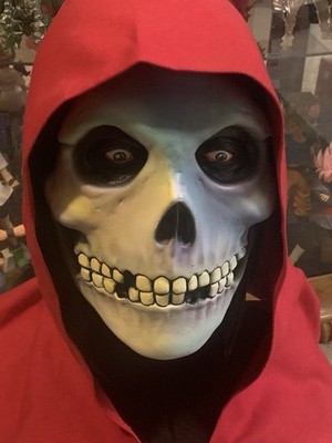 Misfits Crimson ghost latex mask NEW rehaul CUSTOM painted with Tags