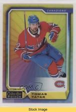 2018-19 O-Pee-Chee Platinum Rainbow Color Wheel Tomas Tatar #49 READ 6f8