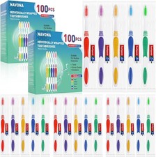 200 PCS Disposable Toothbrush W/ Toothpaste Bulk Travel Toothpaste Bulk