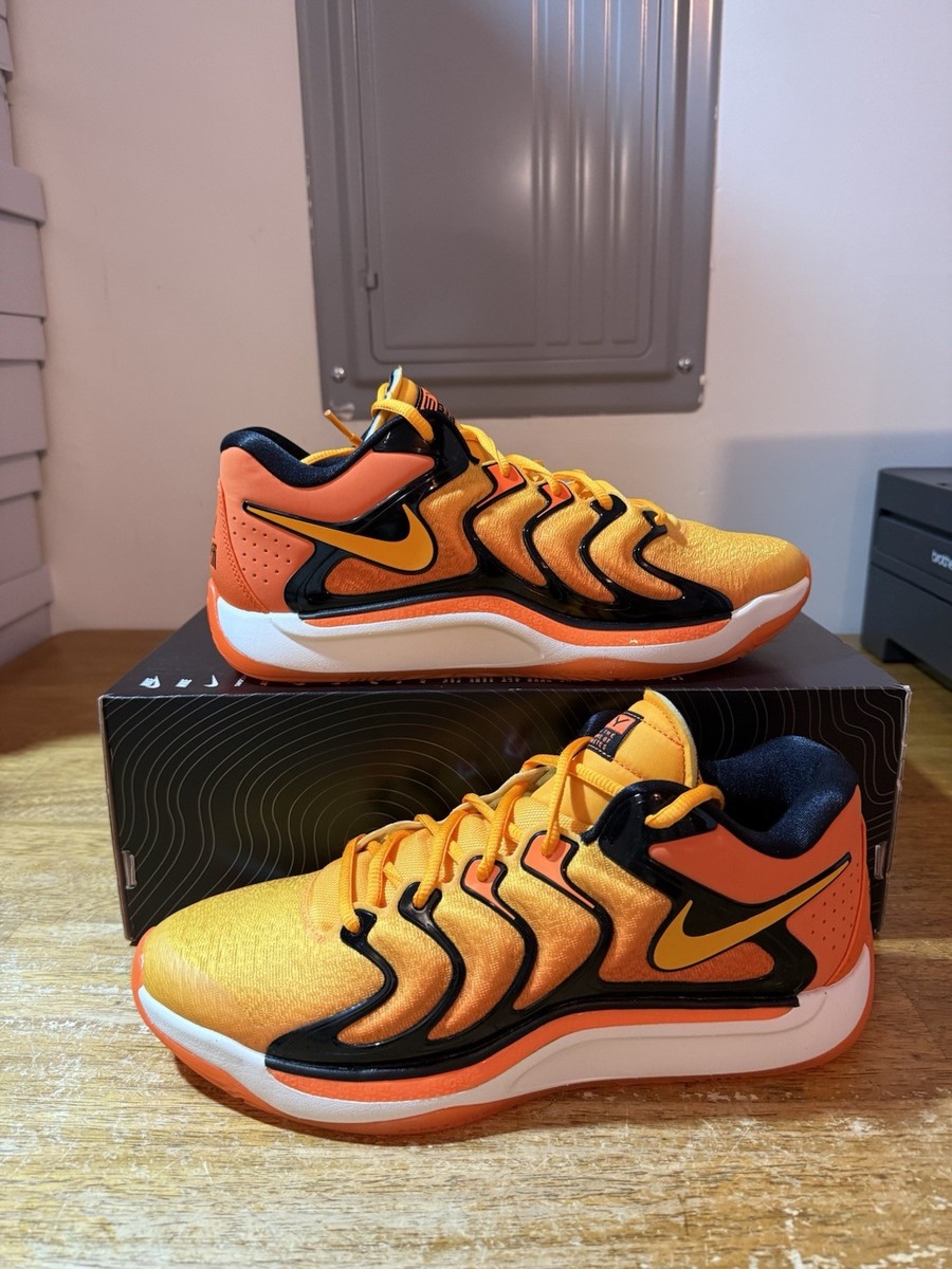 Mens Size 7-Nike KD 17 Slim Reaper Men's Orange Sports Sneaker