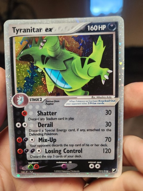 Tyranitar EX #111 (Unseen Forces (2005))