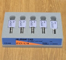 Cerec Ivoclar IPS Emax LT C1 / C14 - 5 Blocks Pcs