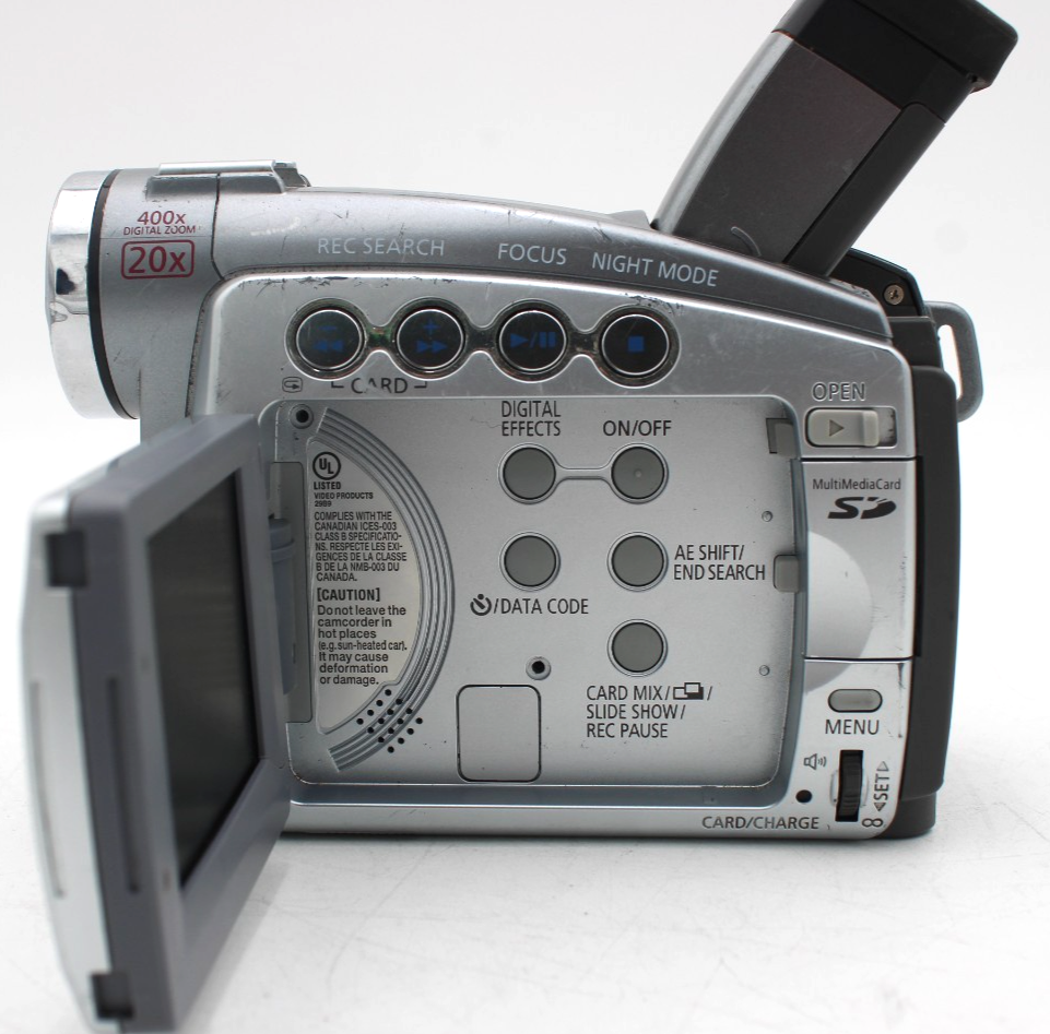 Canon ZR80 Mini DV Camcorder for sale online | eBay