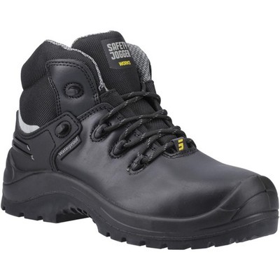 Safety Jogger X430 S3 schwarz Composite Zehen-/Zwischensohle wasserdicht Arbeit Sicherheitsstiefel