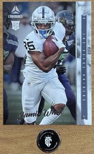 Zamir White 2022 Panini Chronicles Luminance Base Rookie #210 Las Vegas Raiders