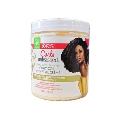 ORS Curls Unleashed Shea Butter & Honey Curl Defining Creme 20oz