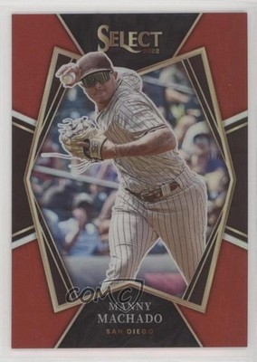 2022 Panini Select Premier Level Red Prizm 133/199 Manny Machado #194 1b8