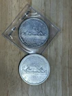 Canada $1 Dollar Coin, Silver  1965 Lot of Two